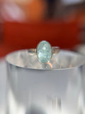 Aqua Kyanite Ring Size 8