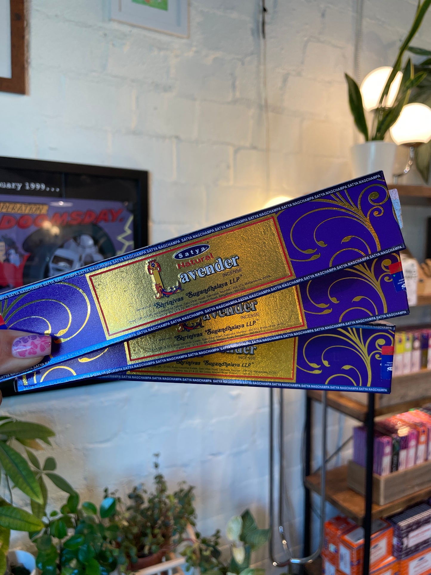 Satya Incense - Natural Lavender
Natural Lavender