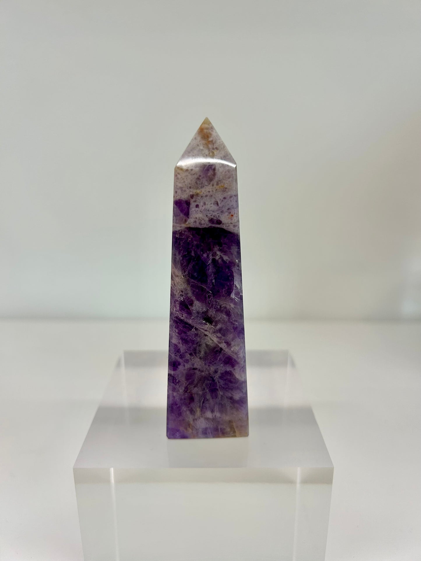 Brazilian Chevron Amethyst Tower- CAT2