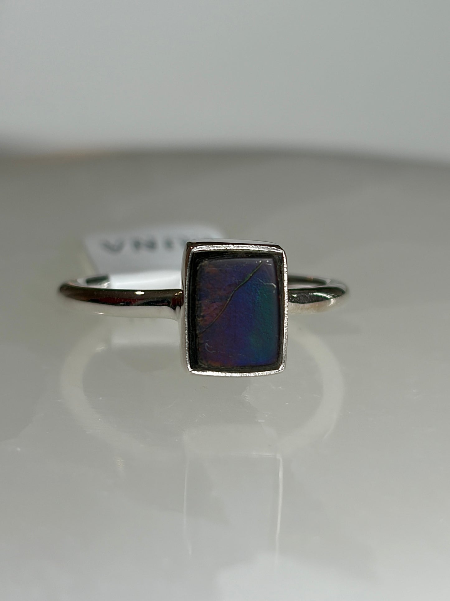 Ammolite Ring Size 7