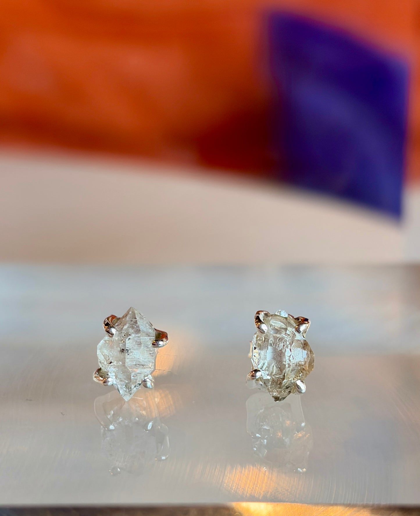Herkimer Diamond Earrings