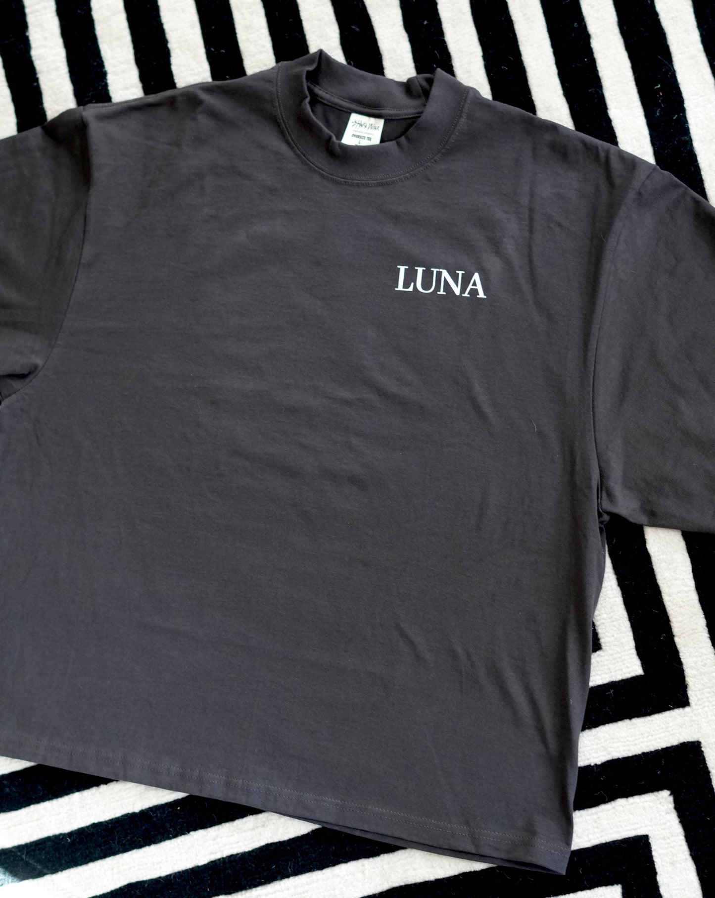 Grey Luna Logo T Shirt