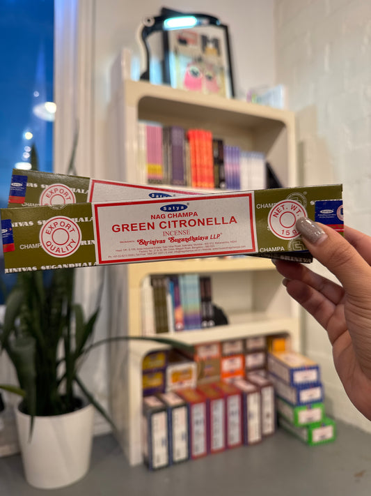 Green Citronella | Satya Nag Champa