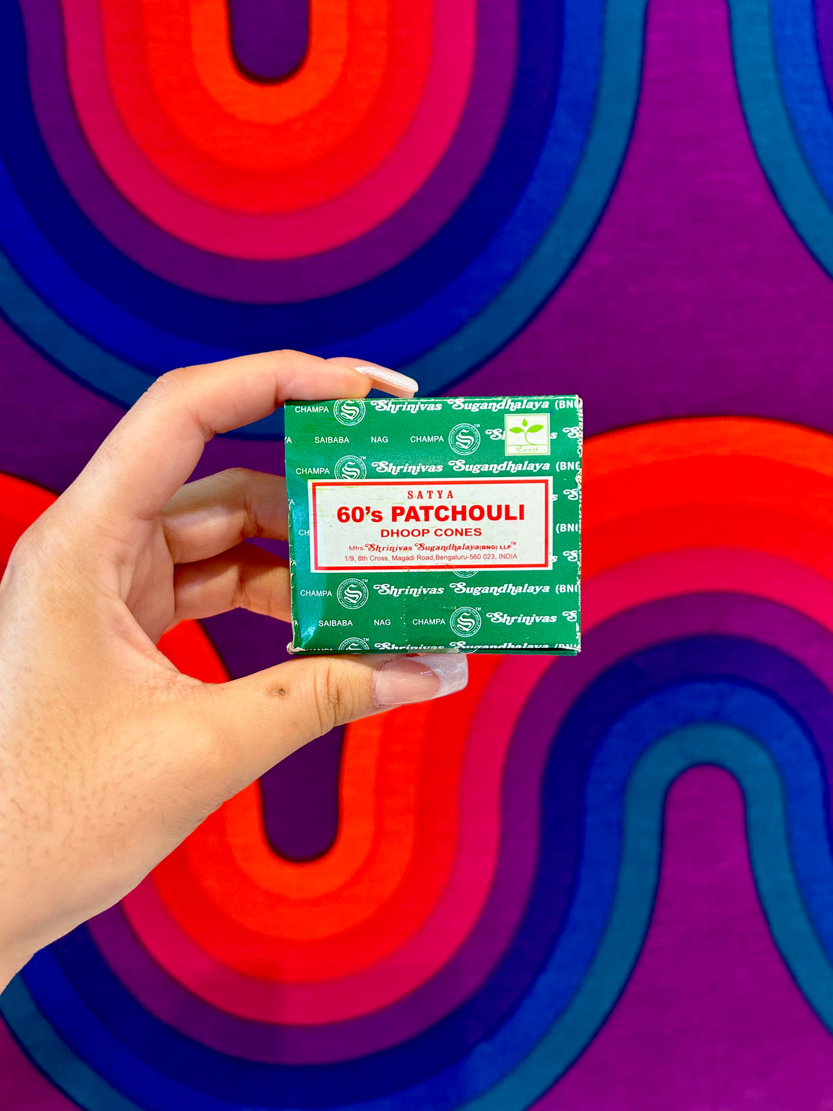 60s Patchouli Dhoop Cones | Satya