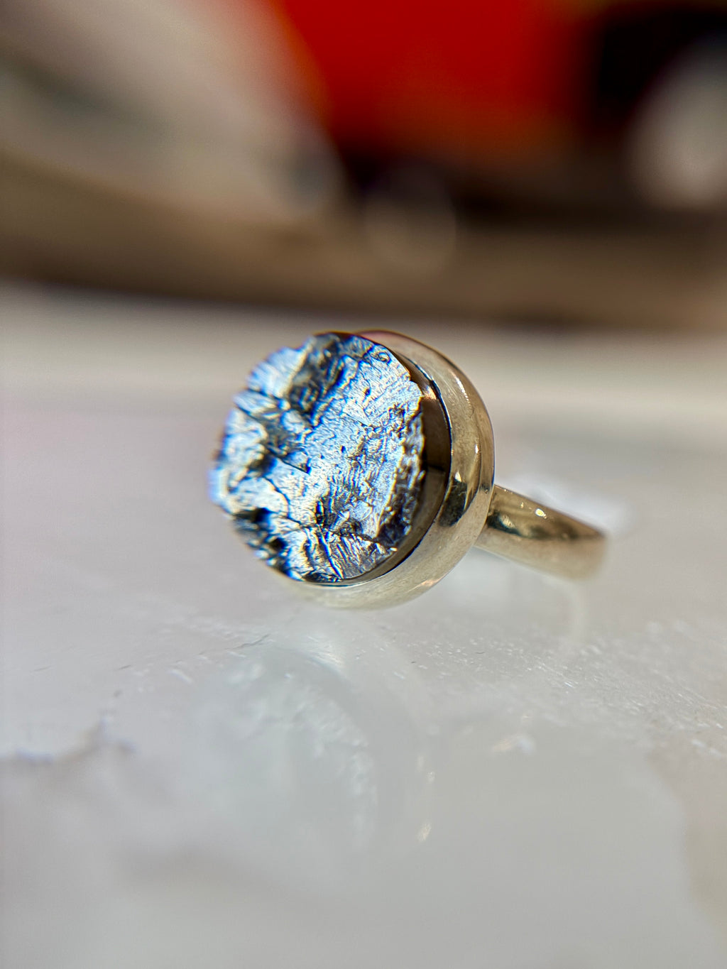 Shungite from Russia Ring Size 9