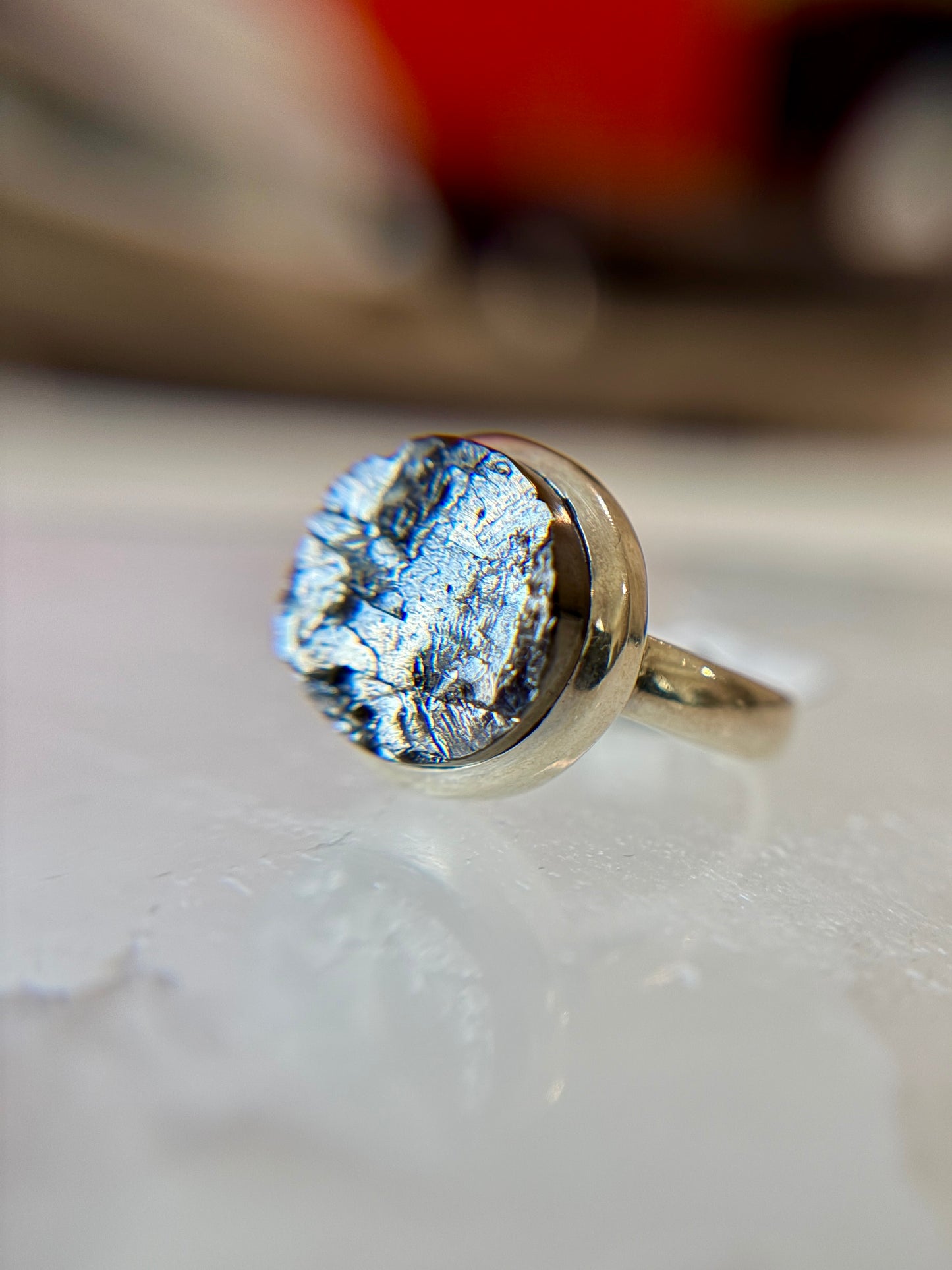 Shungite from Russia Ring Size 9