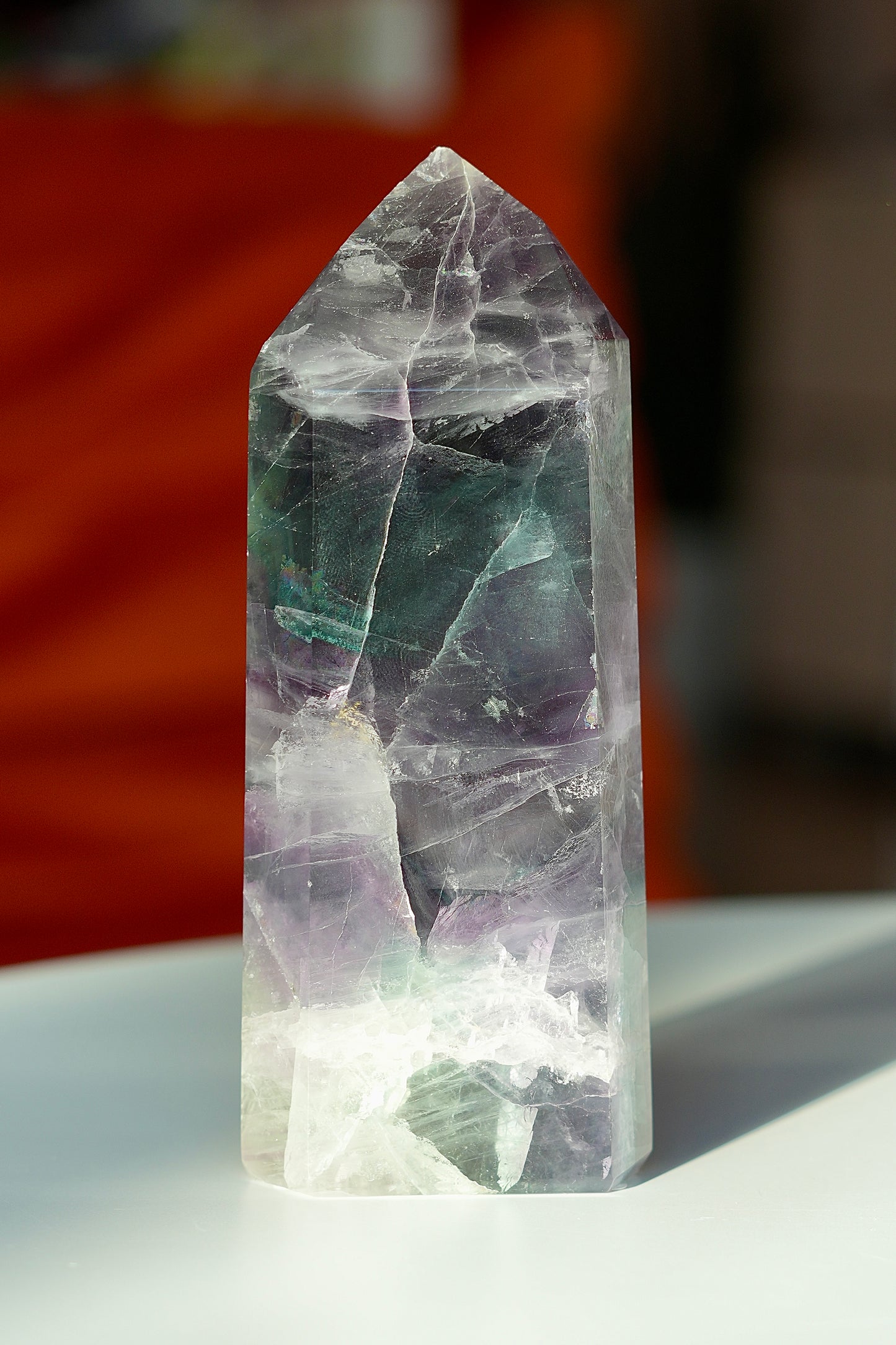 Rainbow Fluorite Tower