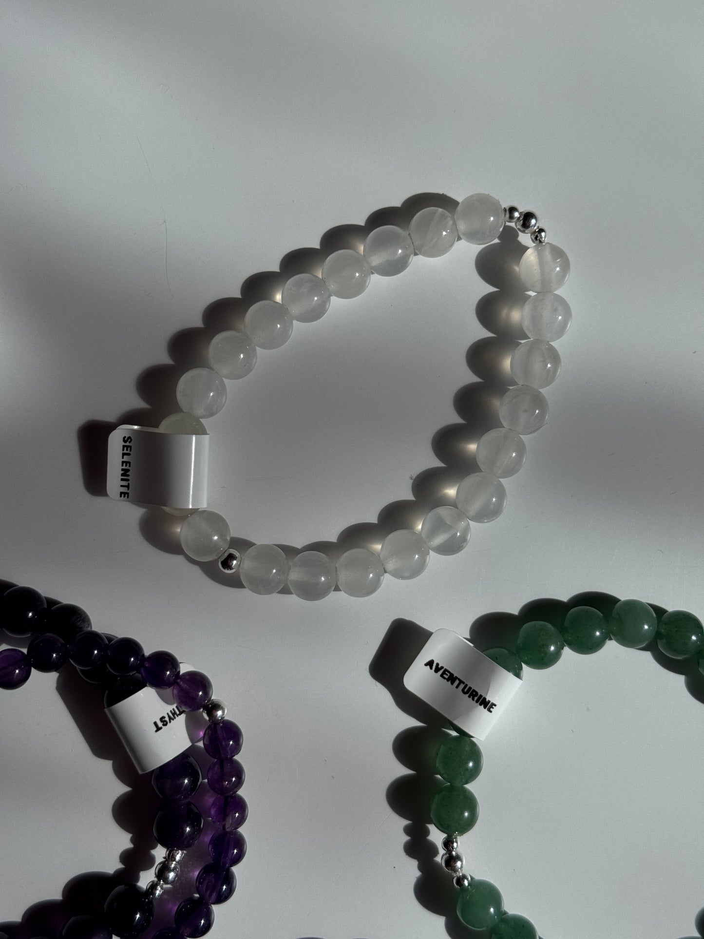 Reiki Charged Crystal Bracelets by Luna Metaphysical