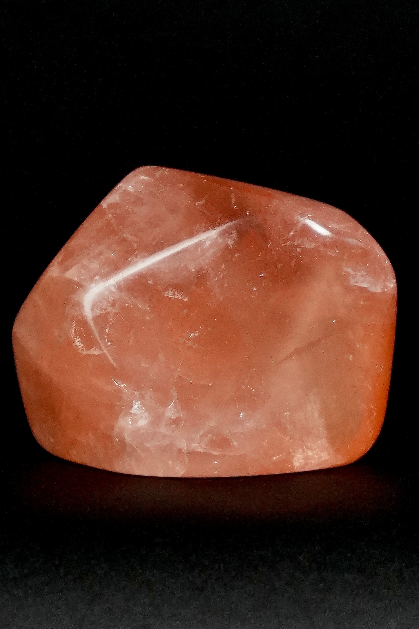 High Grade Rose Quartz Polished Freeform
