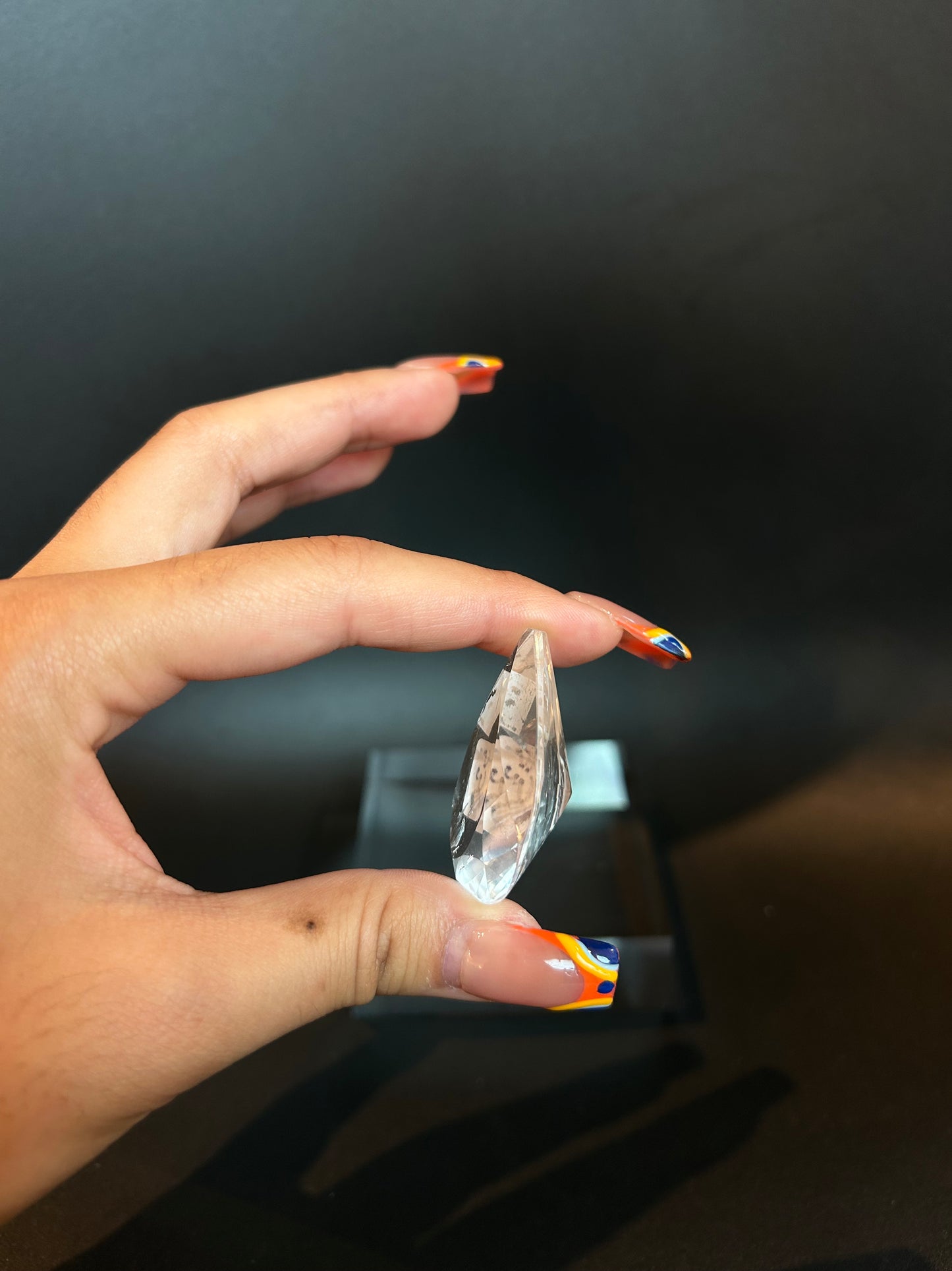 Diamond Cut Clear Quartz :DQ5