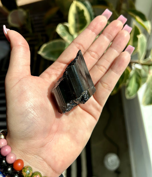 AAA+ Unpolished Black Tourmaline
