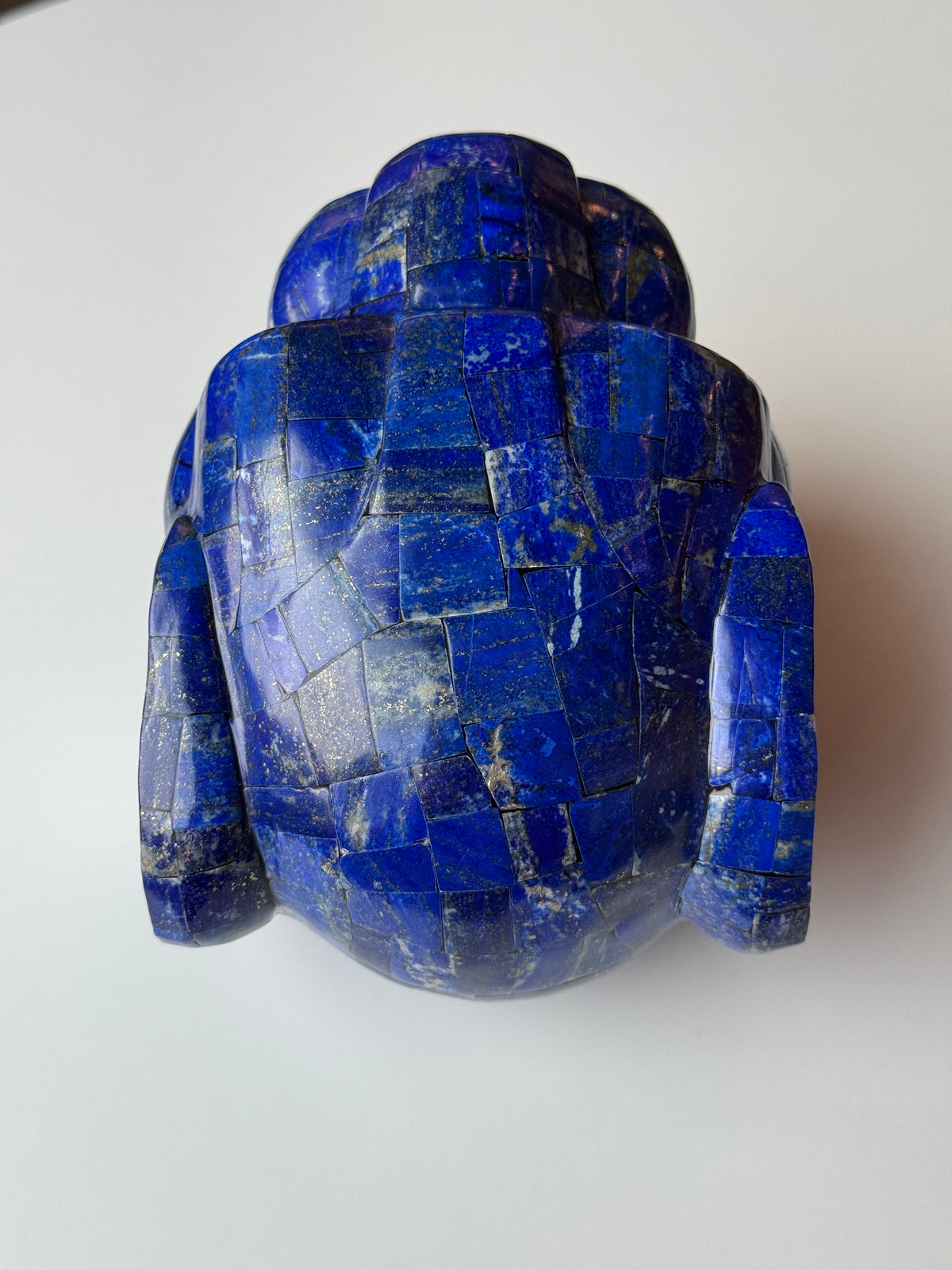 Large Mayan Jaguar Sculpture | Lapis Lazuli Opal and 95% silver accents