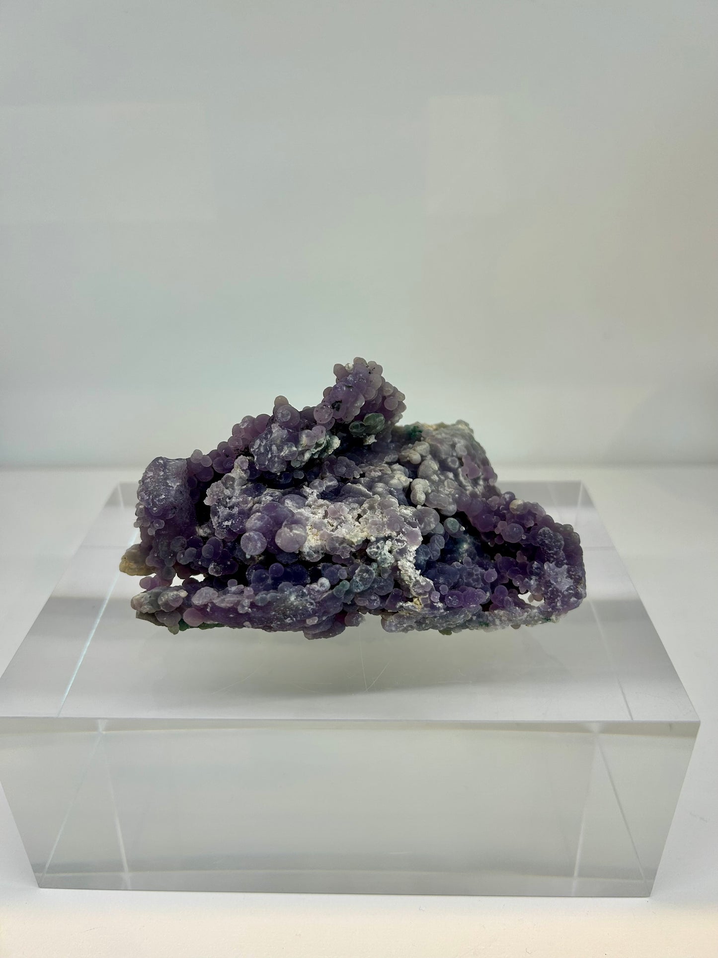 Natural Grape Agate Cluster GA1