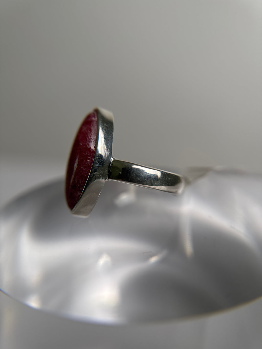 Rhodonite Ring Size 5