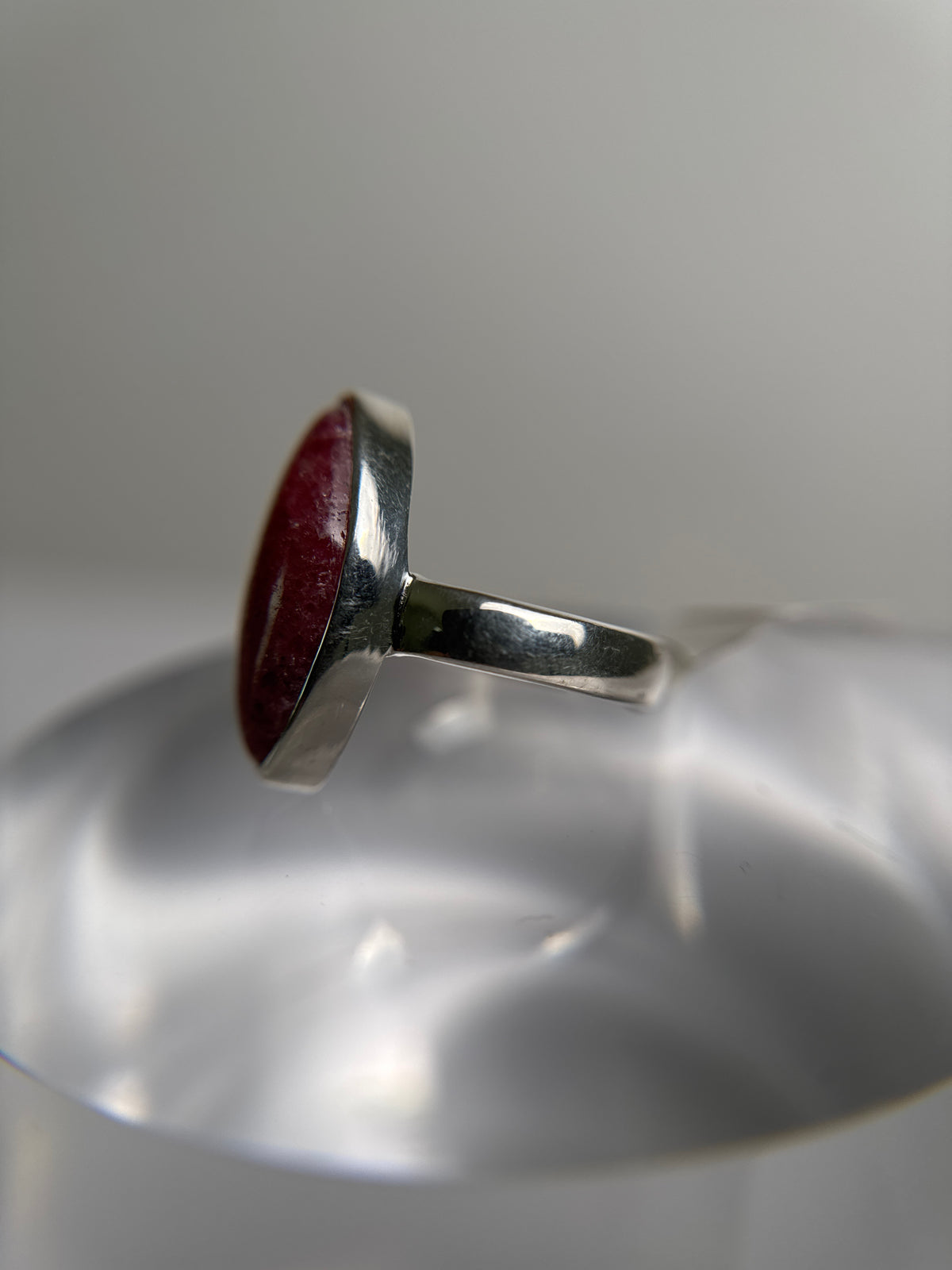 Rhodonite Ring Size 5