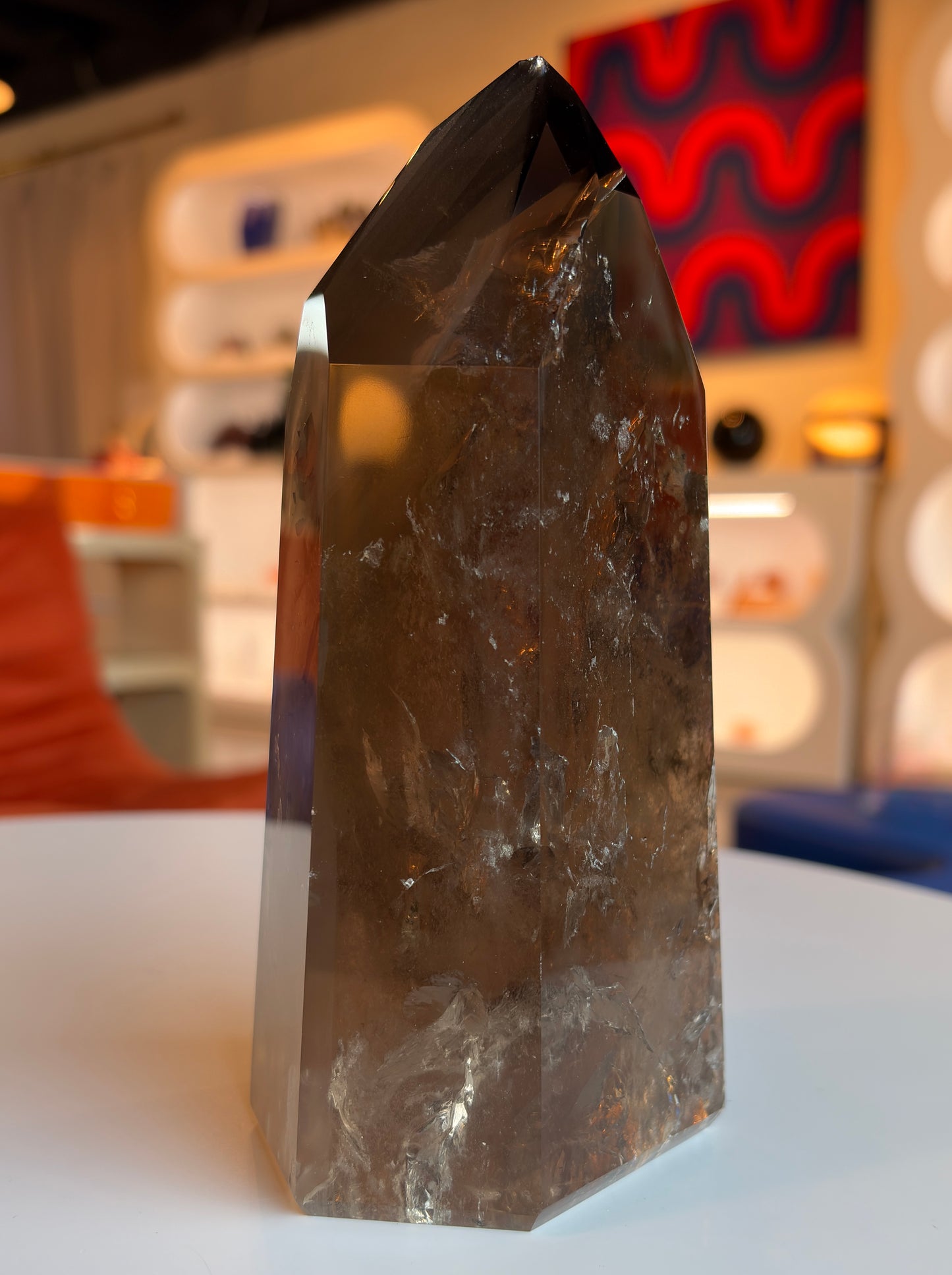 Smoky Quartz Tower