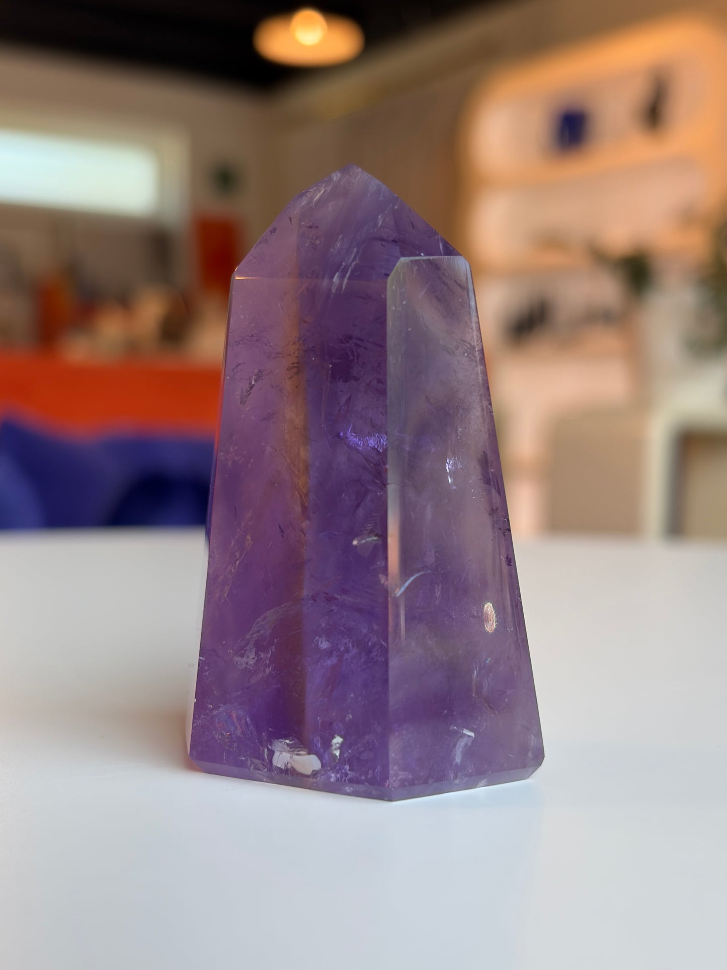 High Grade Brazilian Ametrine Tower AT02