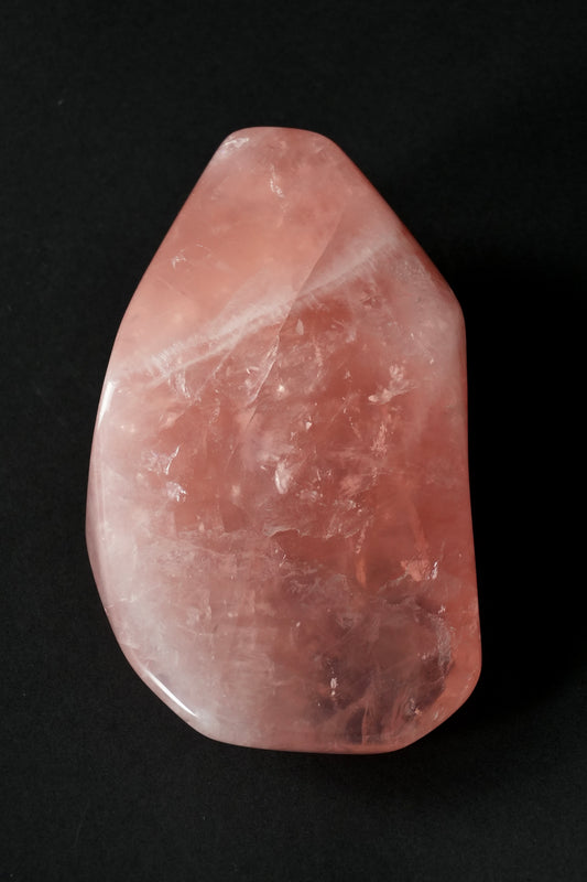 High Grade Rose Quartz Polished Freeform