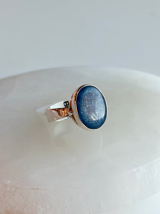 Blue Kyanite Ring | Sterling Silver .925