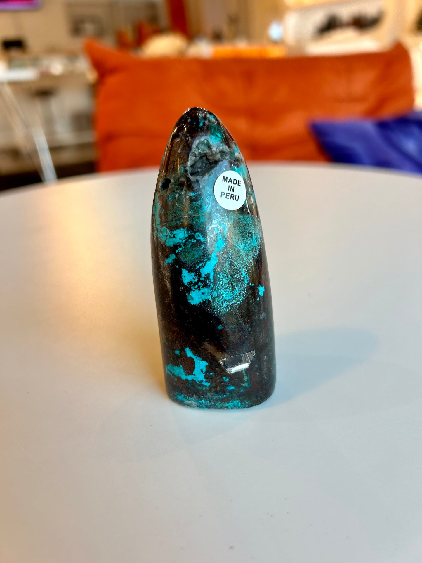 Peruvian Chrysocolla Freeform