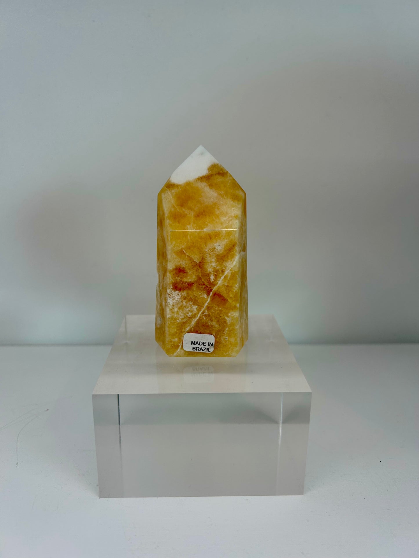 Orange Calcite Tower -OCT2