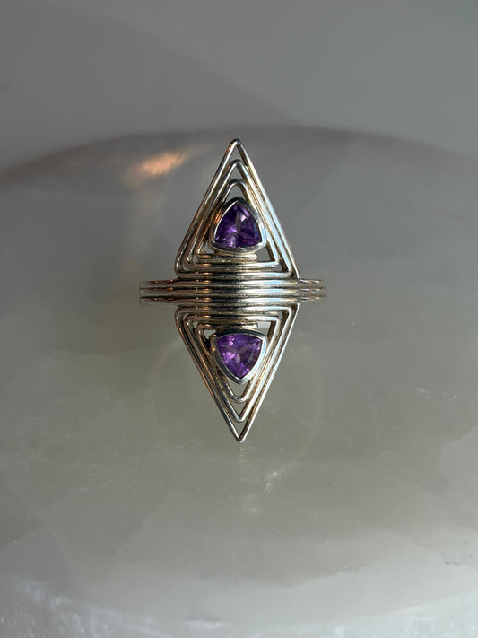 Amethyst Ring Size 10