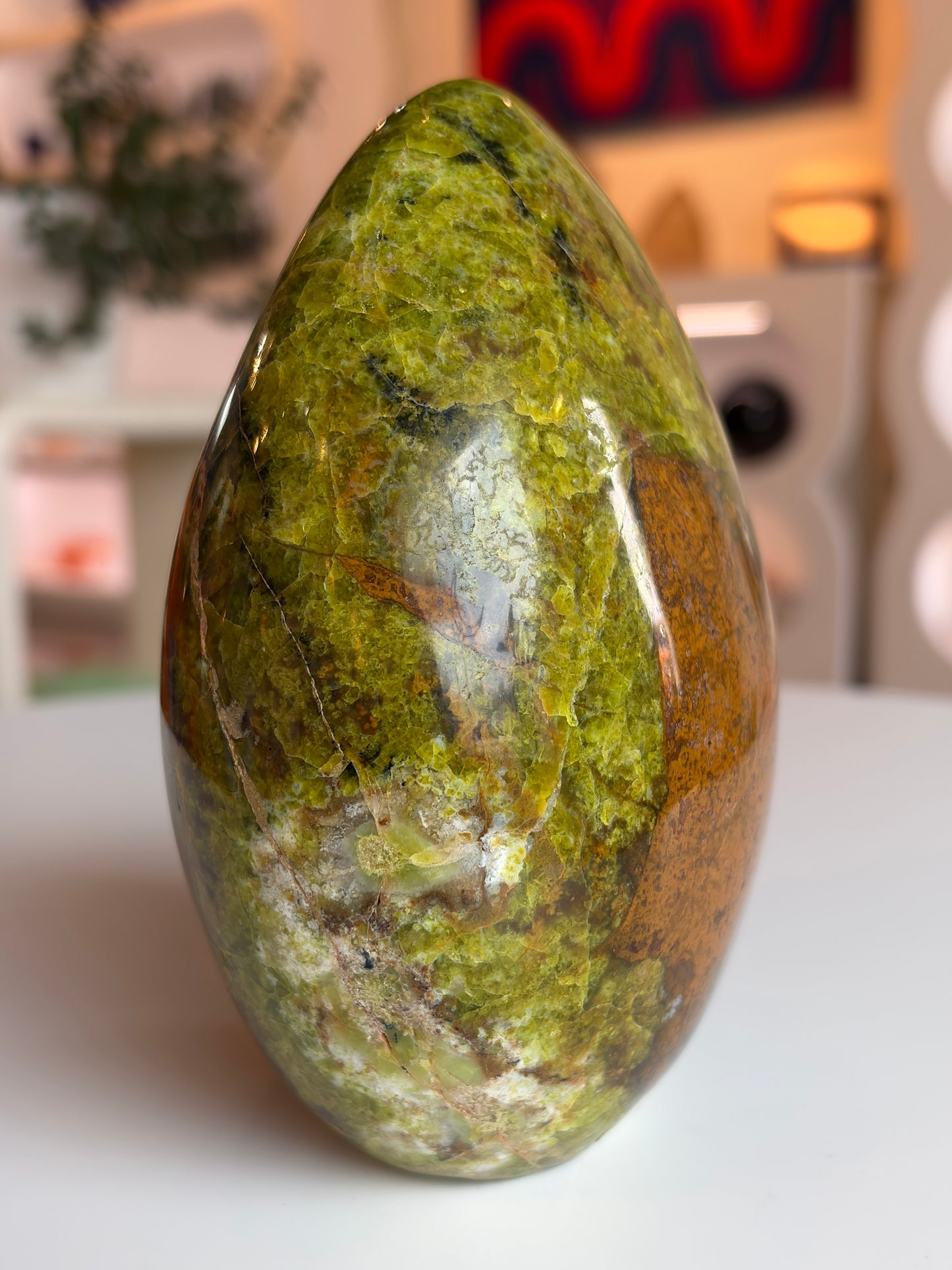 Pistachio Opal Freeform