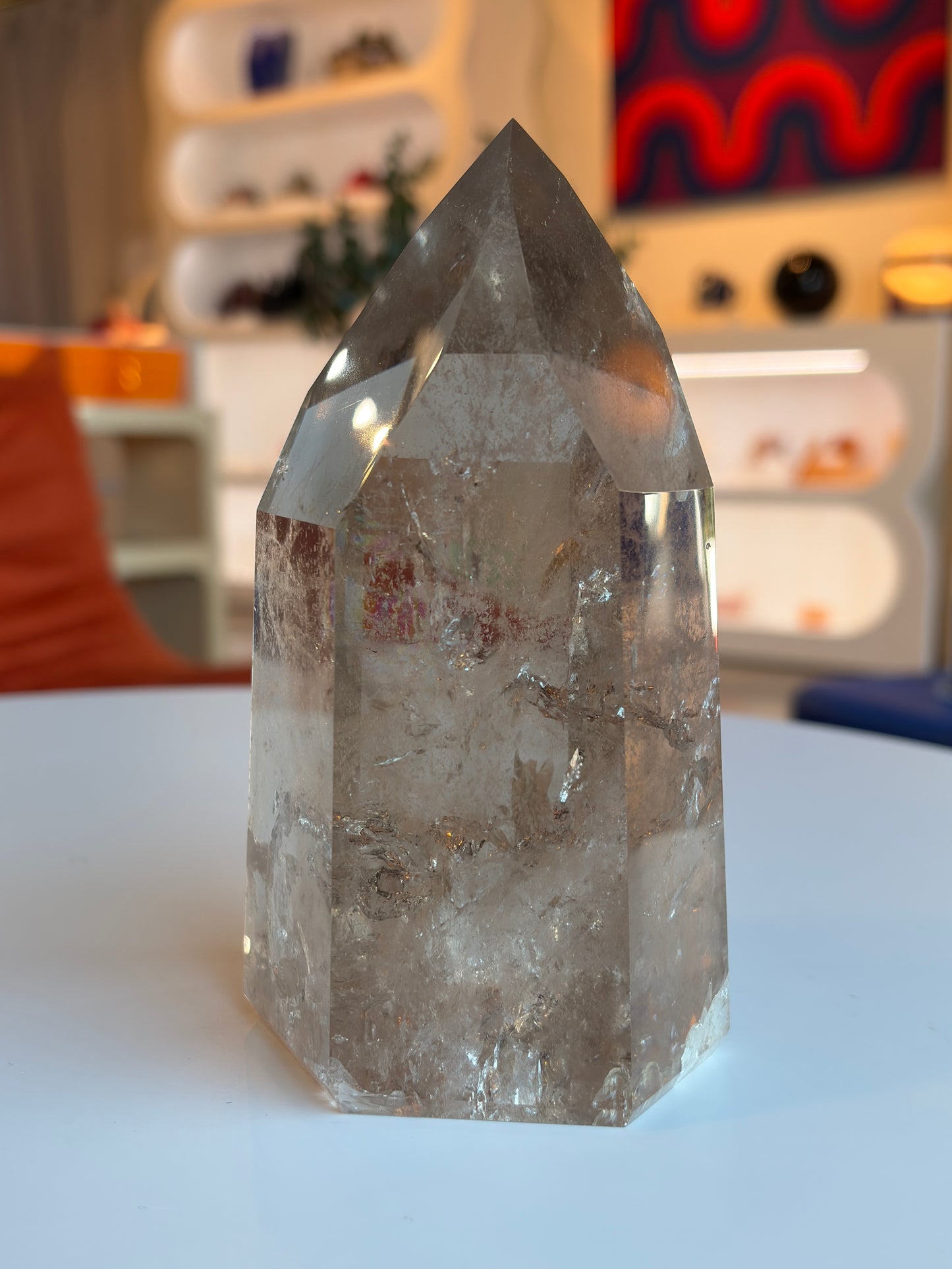 Smoky Quartz Tower