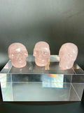 Rose Quartz Skull RQ1