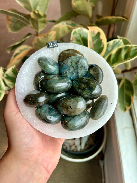 Labradorite Palm Stone