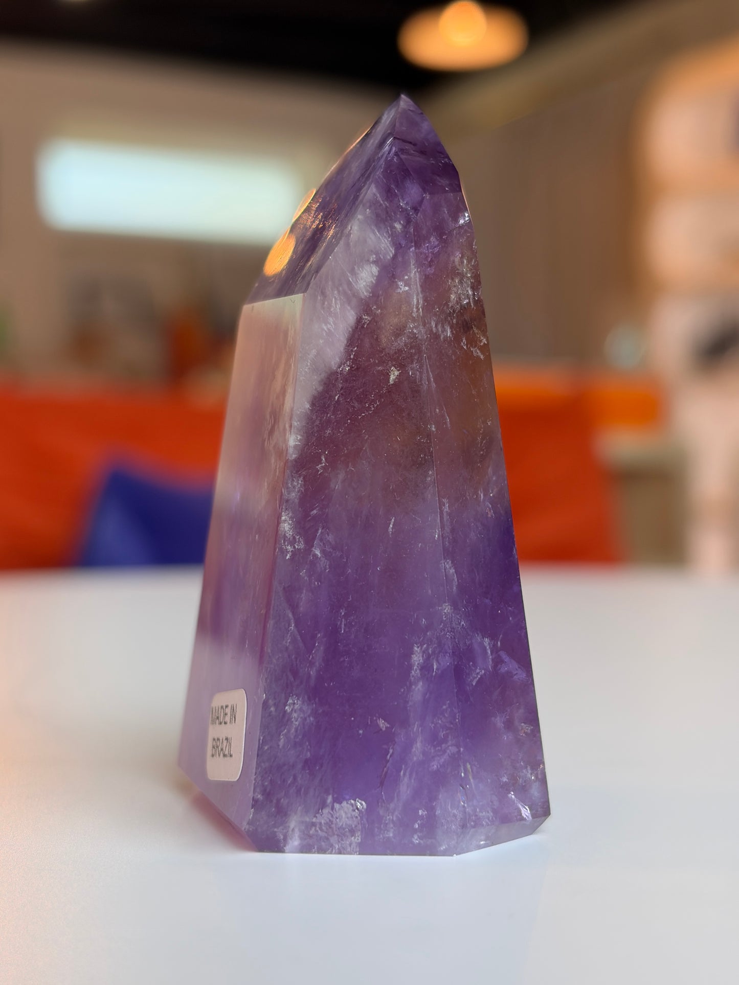 High Grade Brazilian Ametrine Tower AT04
