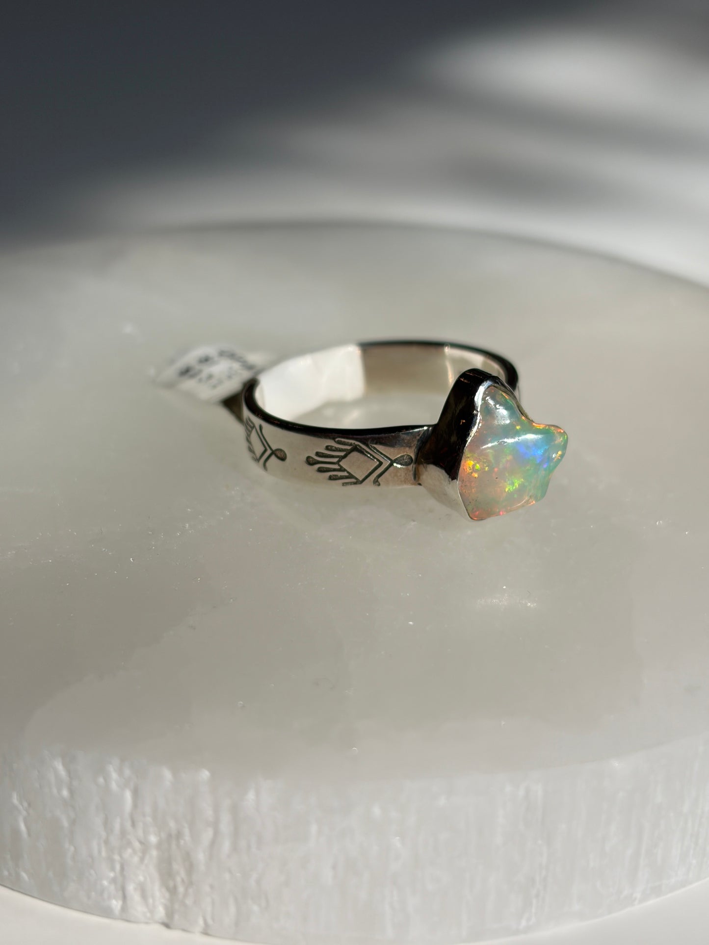 Opal Ring Size 11 - Sterling Silver .925
