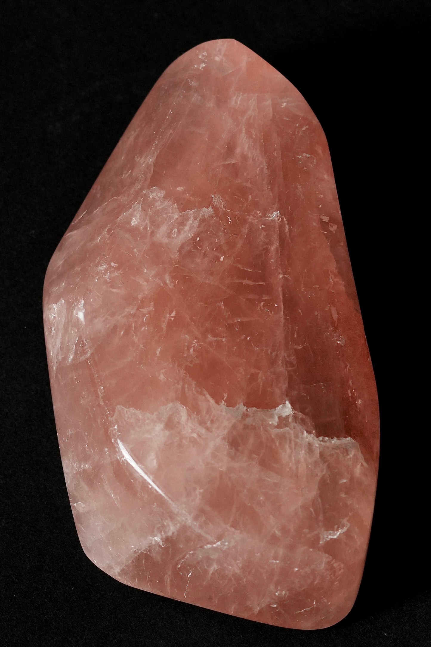 High Grade Rose Quartz Polished Freeform