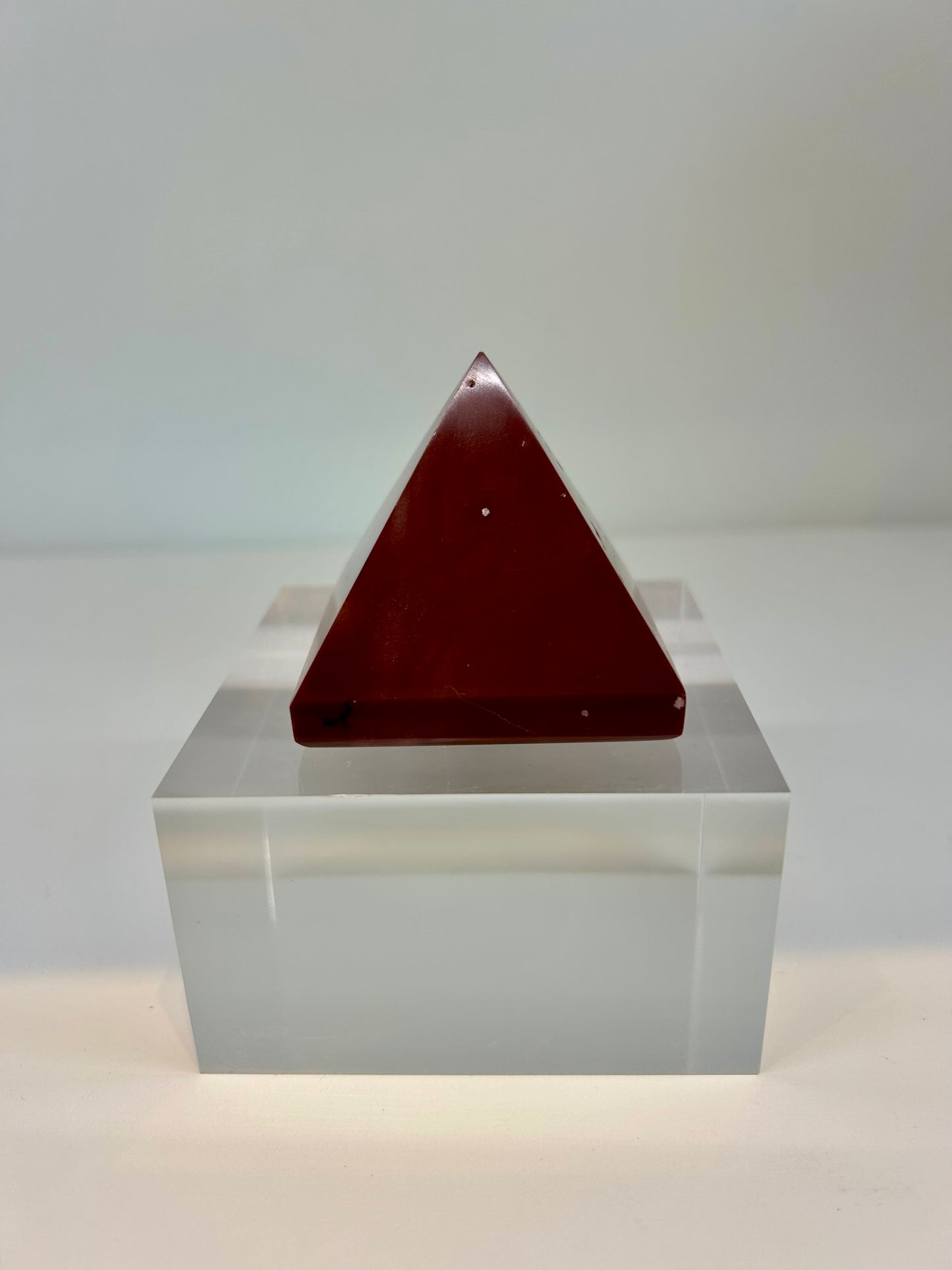 Brazilian Red Jasper Pyramid -RJP 2