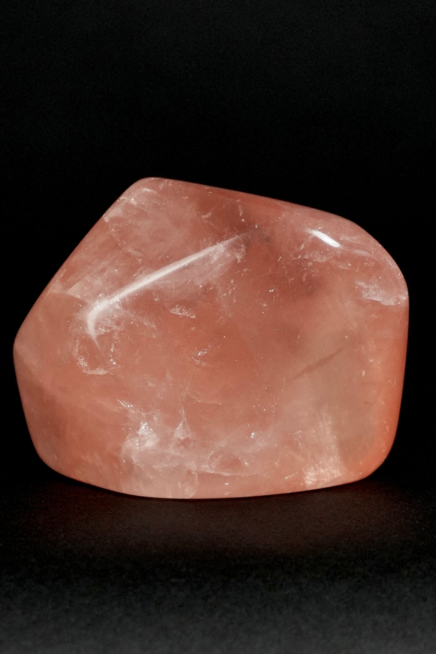 High Grade Rose Quartz Polished Freeform