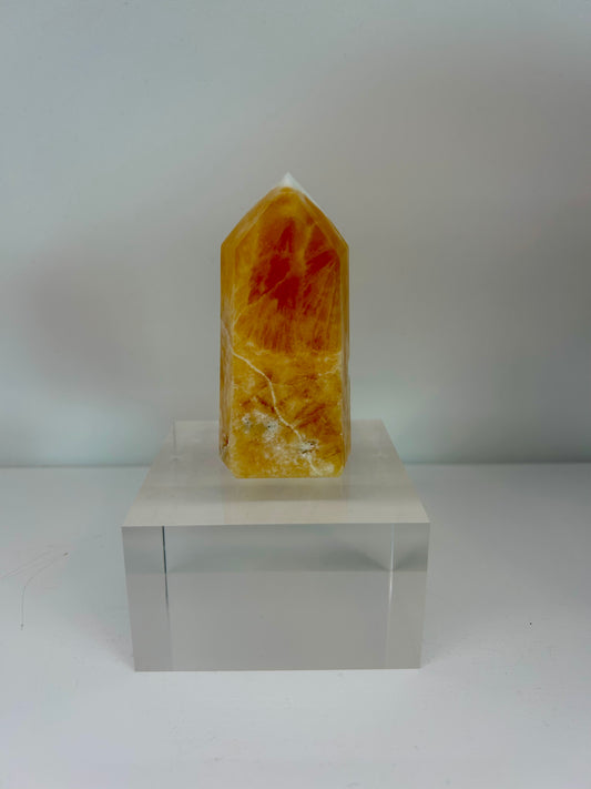 Orange Calcite Tower -OCT2