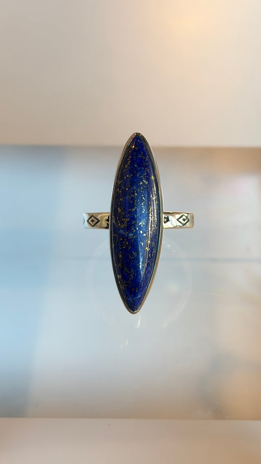Lapis Lazuli Ring Size 6