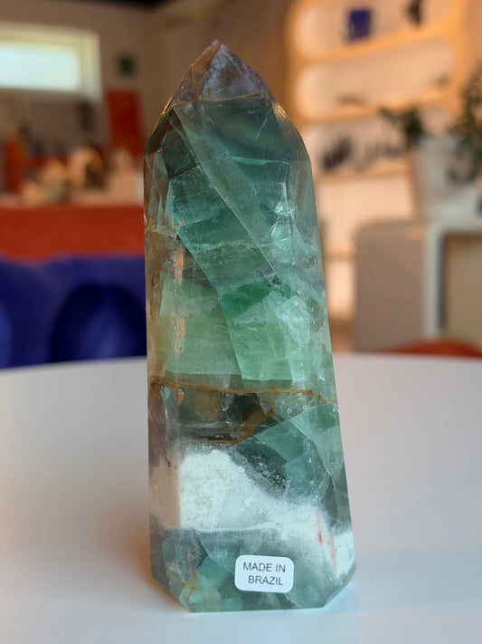 Rainbow Fluorite Tower RF-4