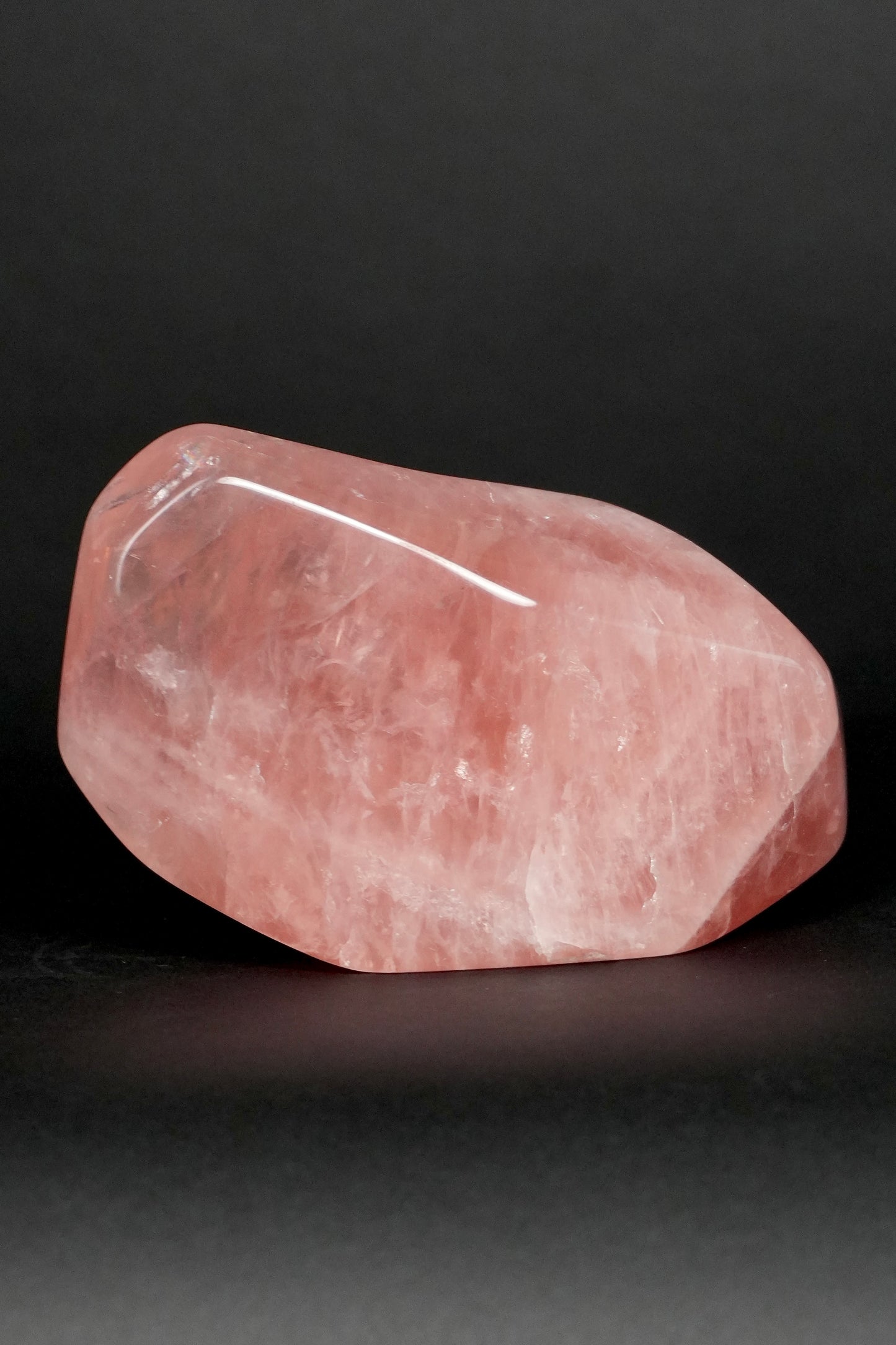 High Grade Rose Quartz Polished Freeform