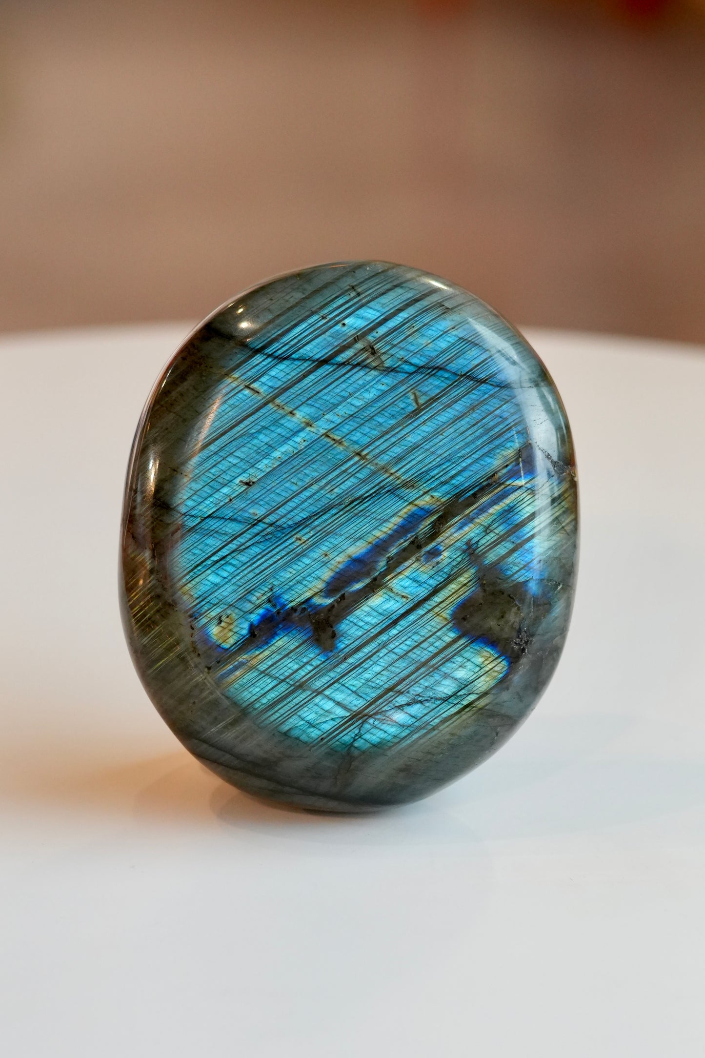 Large Labradorite Palm Stone
