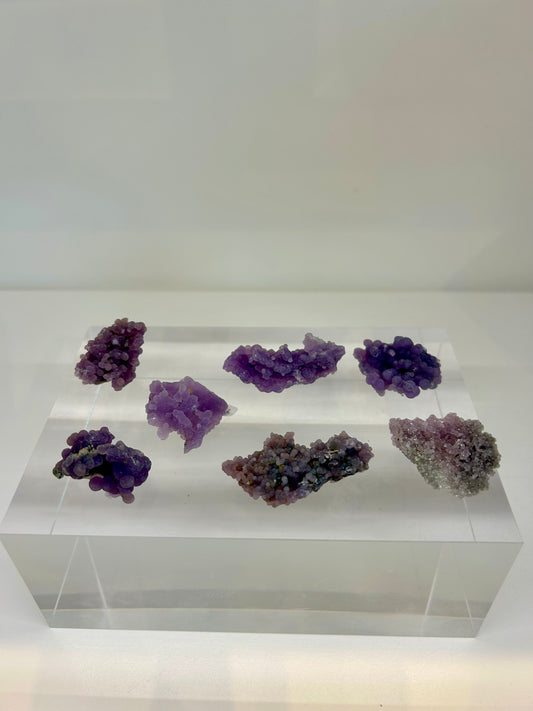 Natural Grape Agate Cluster GA9