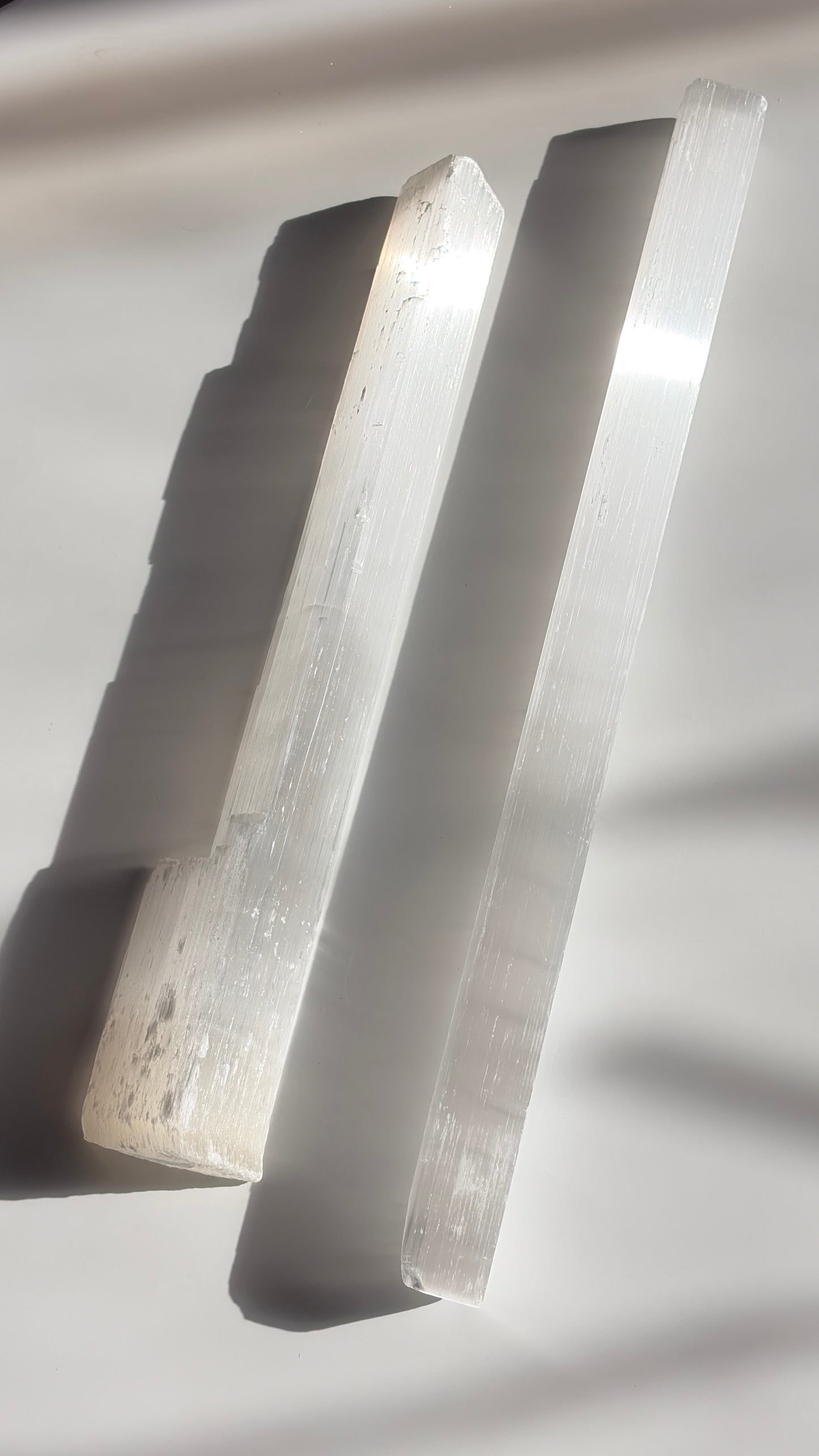 Large Selenite Logs