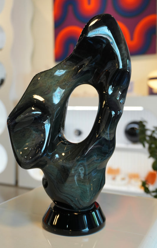 Large Rainbow Obsidian Polished Freeform