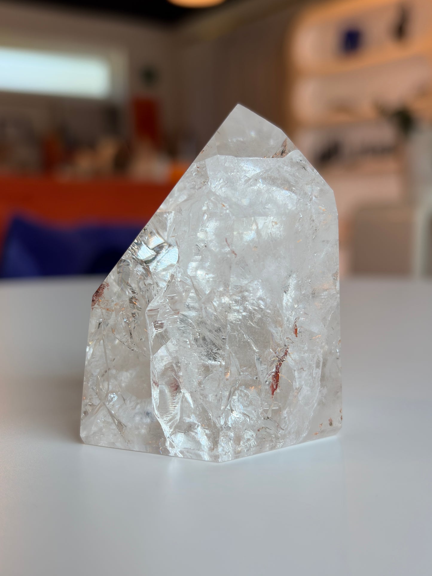 Brazilian Crackle Quartz Tower CQ05