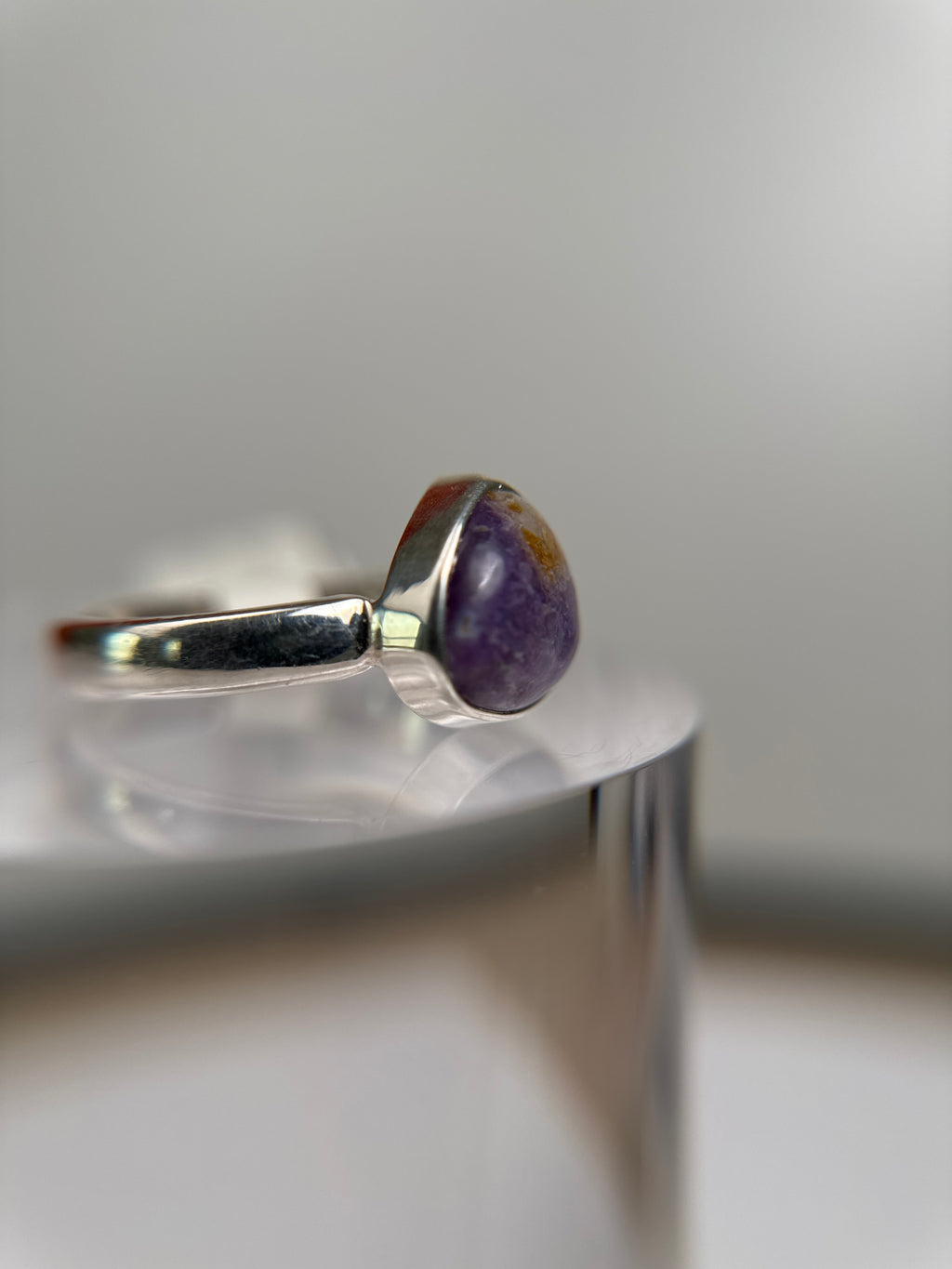 Tiffany Jasper Ring Size 8