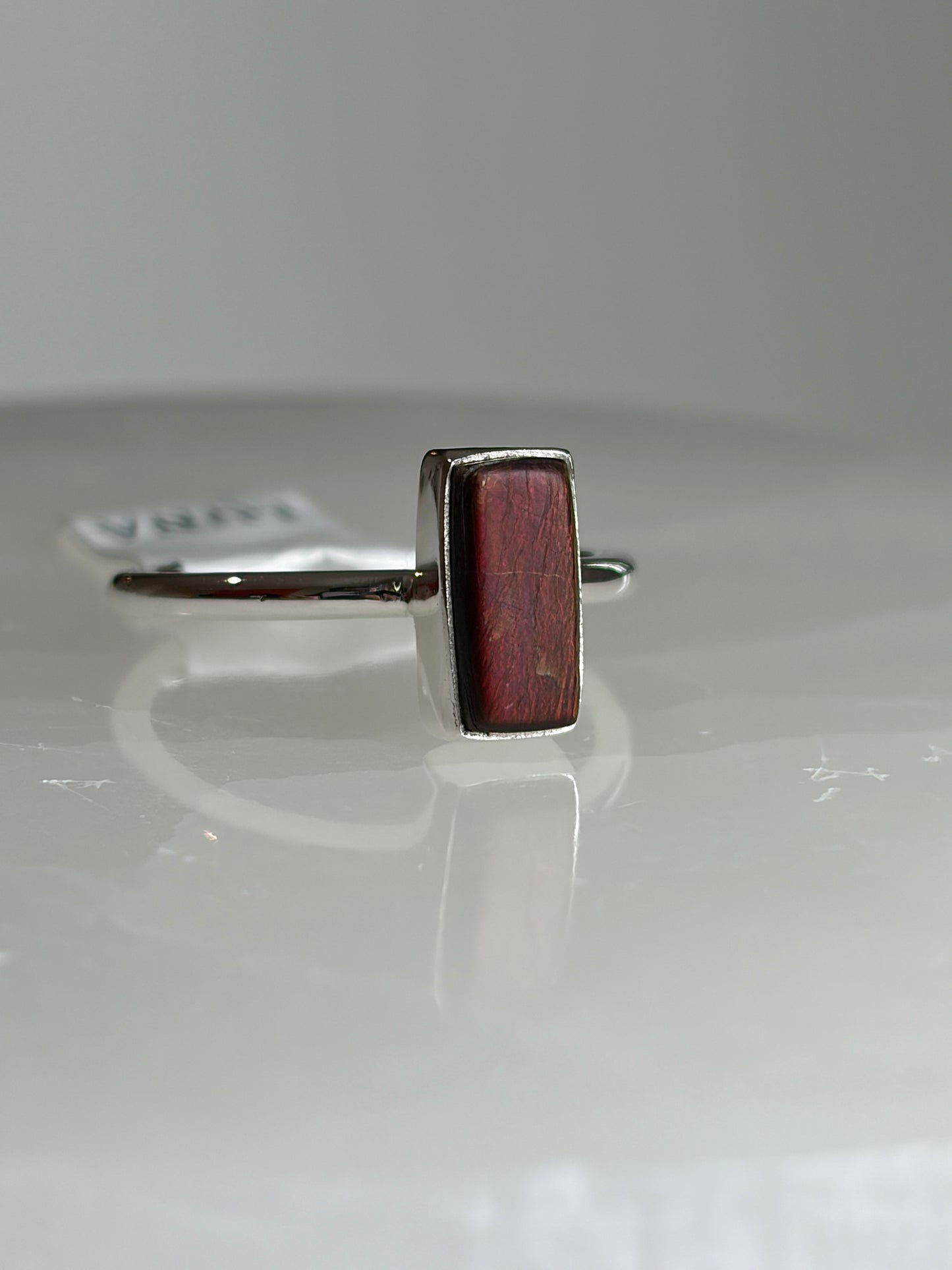 Ammolite Ring Size 8