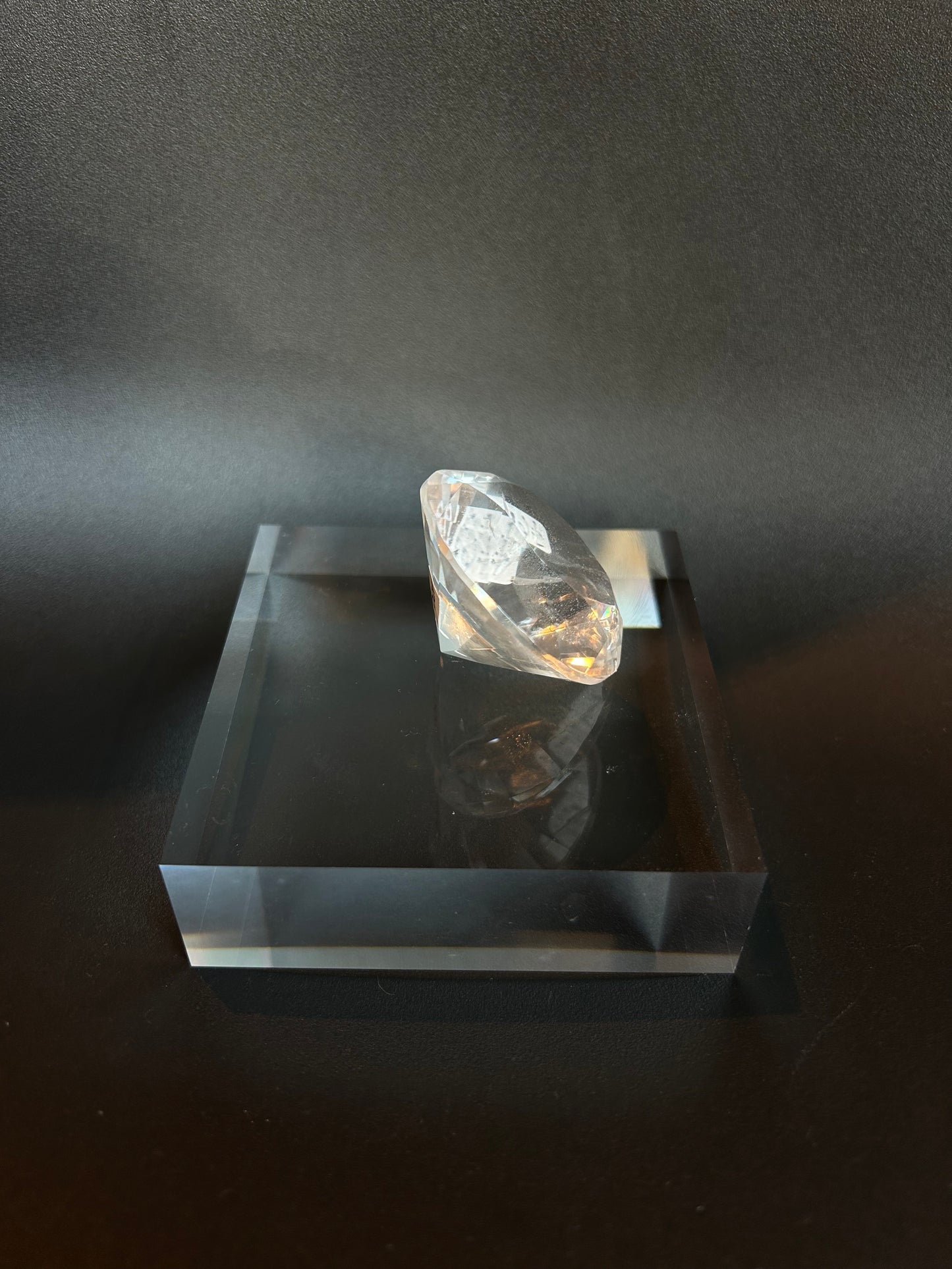 Diamond Cut Clear Quartz: DQ1