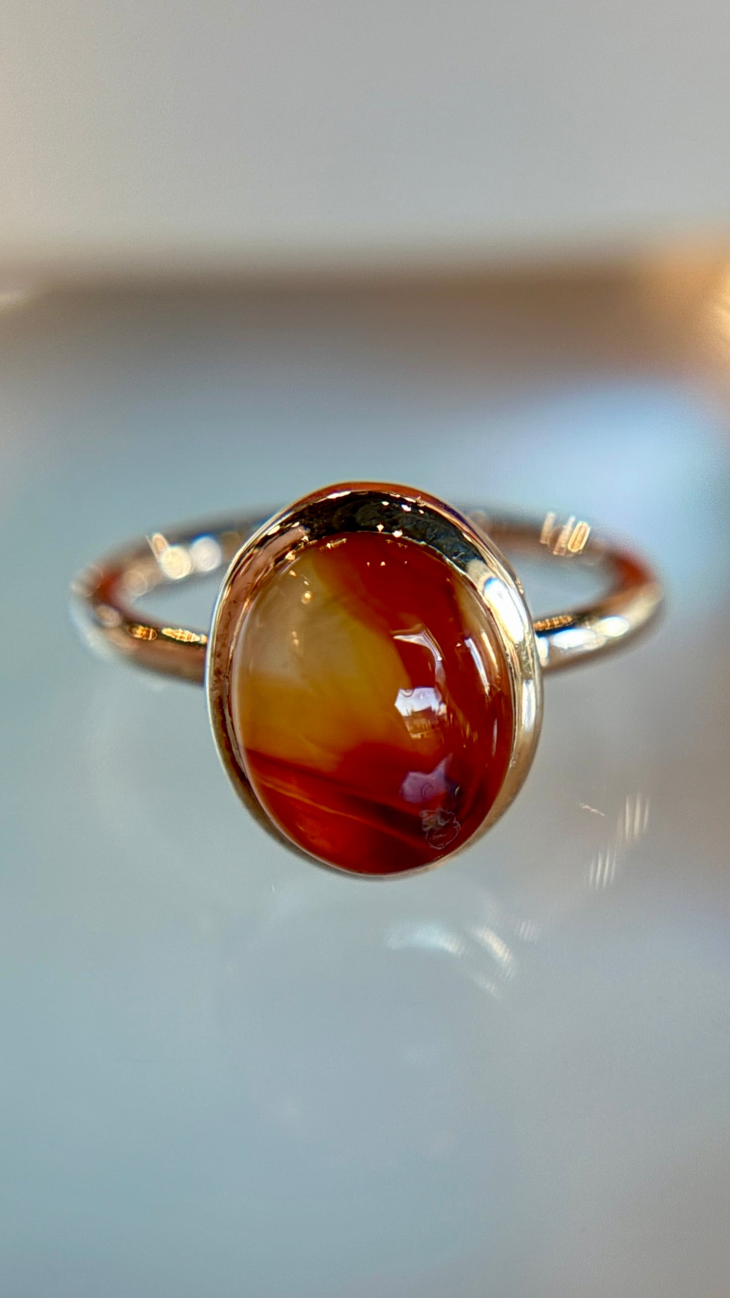 Carnelian Ring Size 5