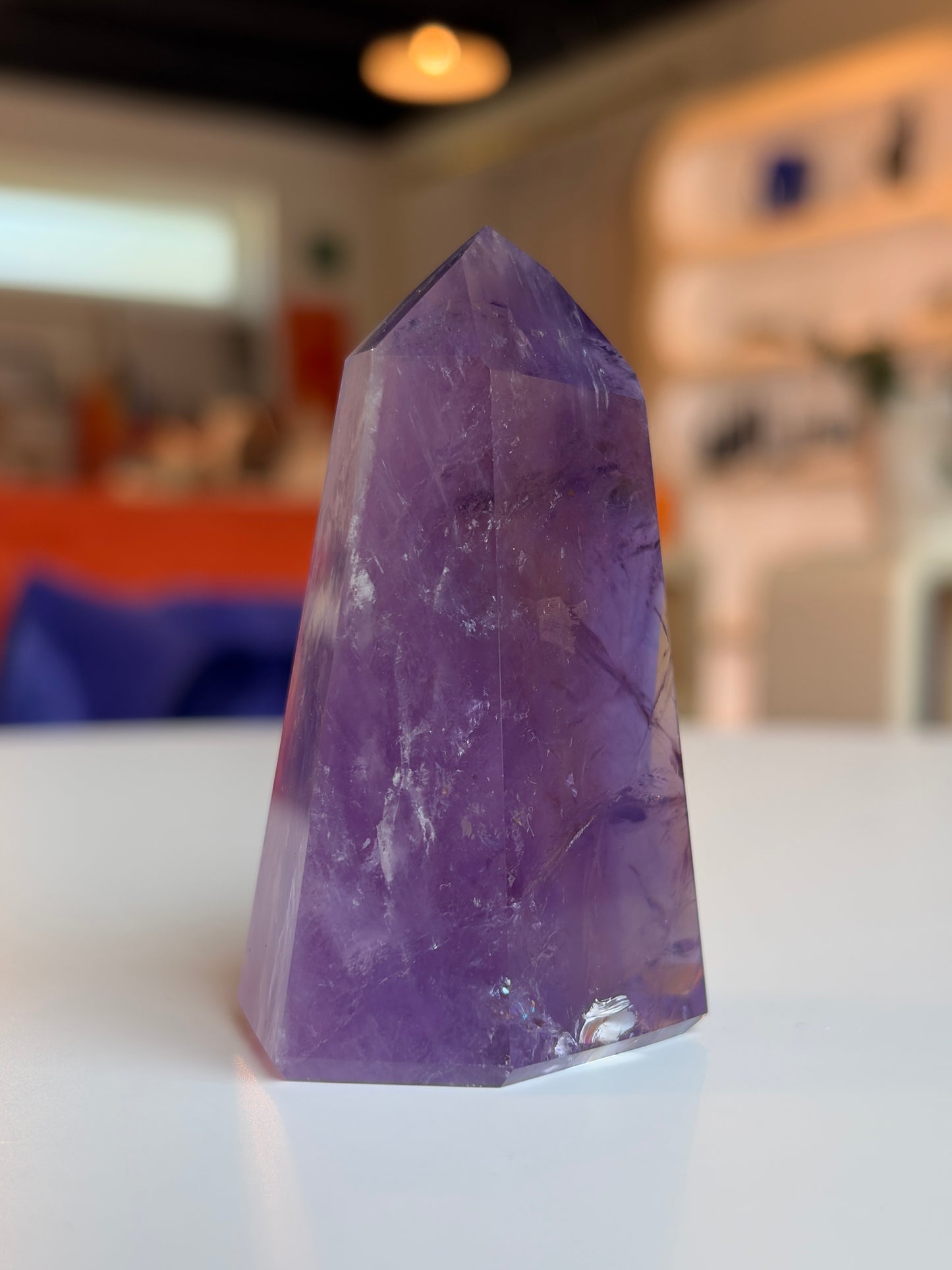 High Grade Brazilian Ametrine Tower AT02