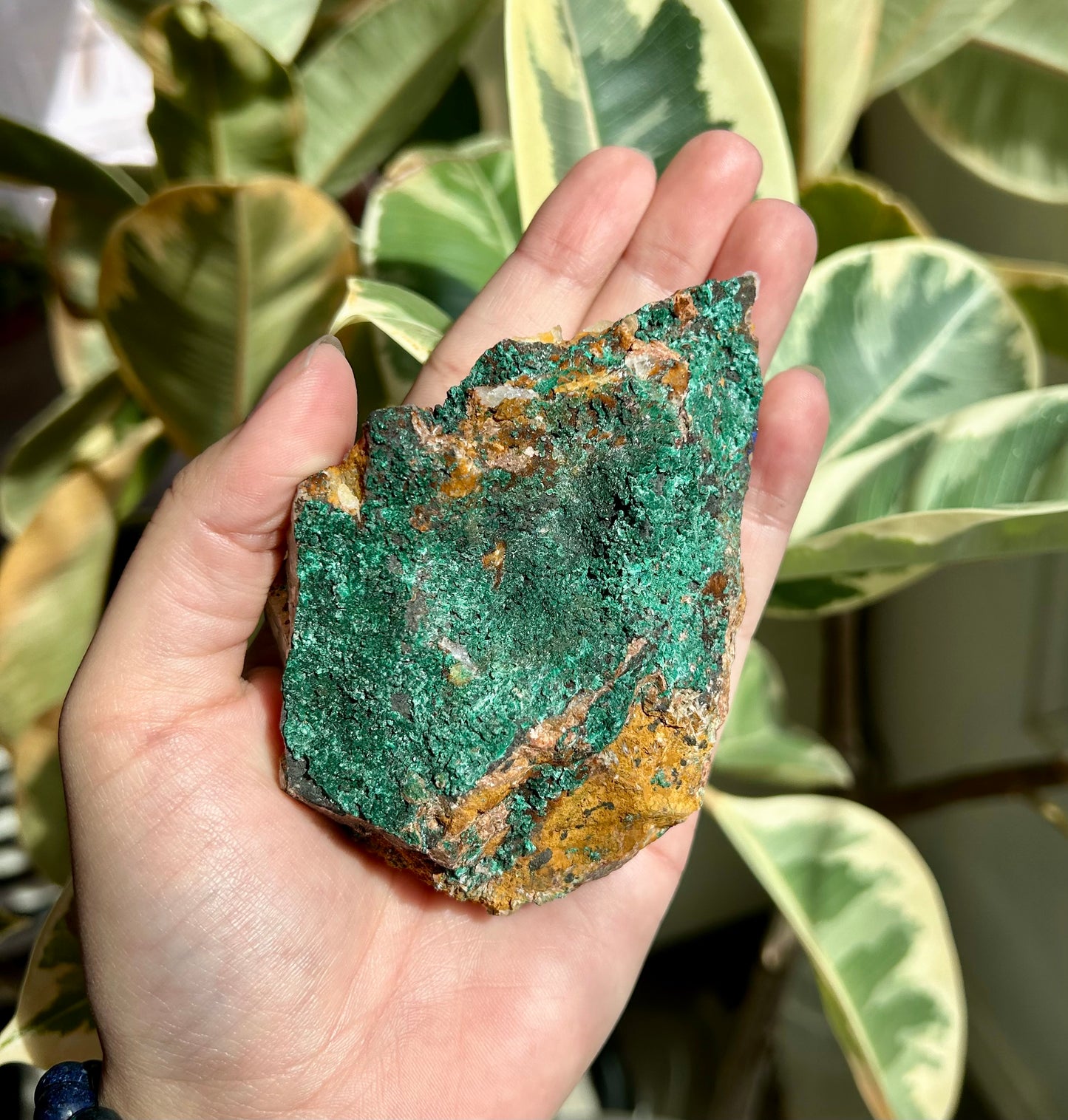 Malachite + Azurite Raw Chunk